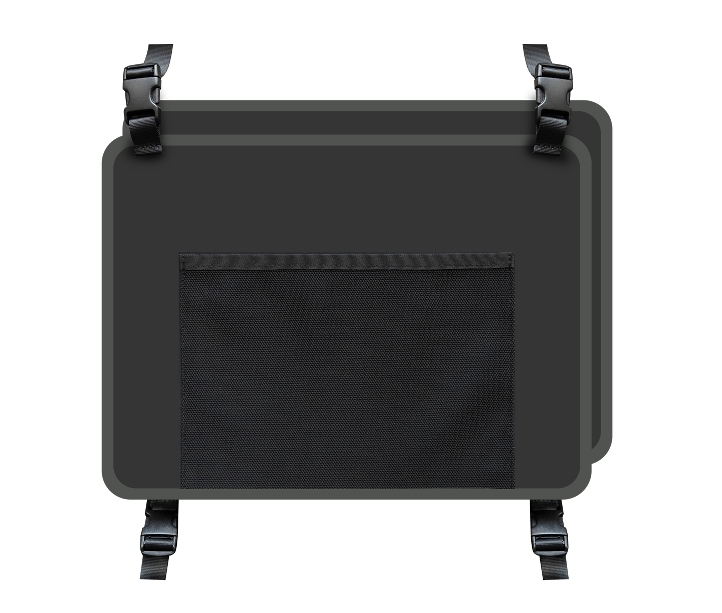 Each luggage contains two pairs of the adjustable dividers